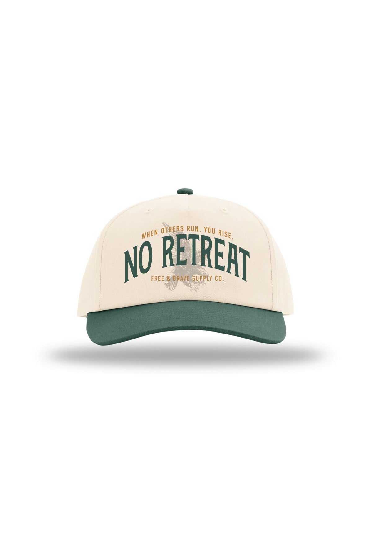 No Retreat 5 Panel Hat