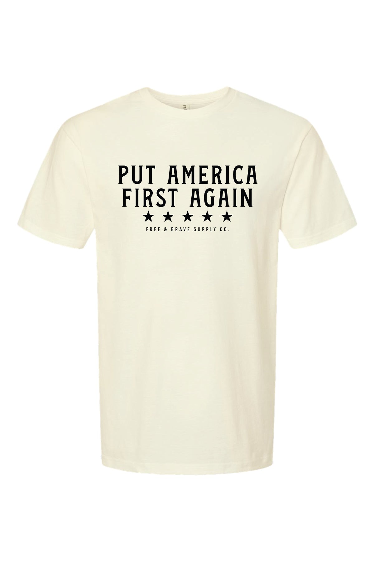 Put America First Again Tee natural
