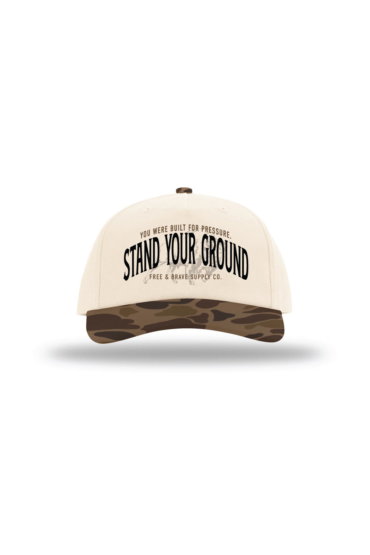 Stand Your Ground 5 Panel Camo Hat