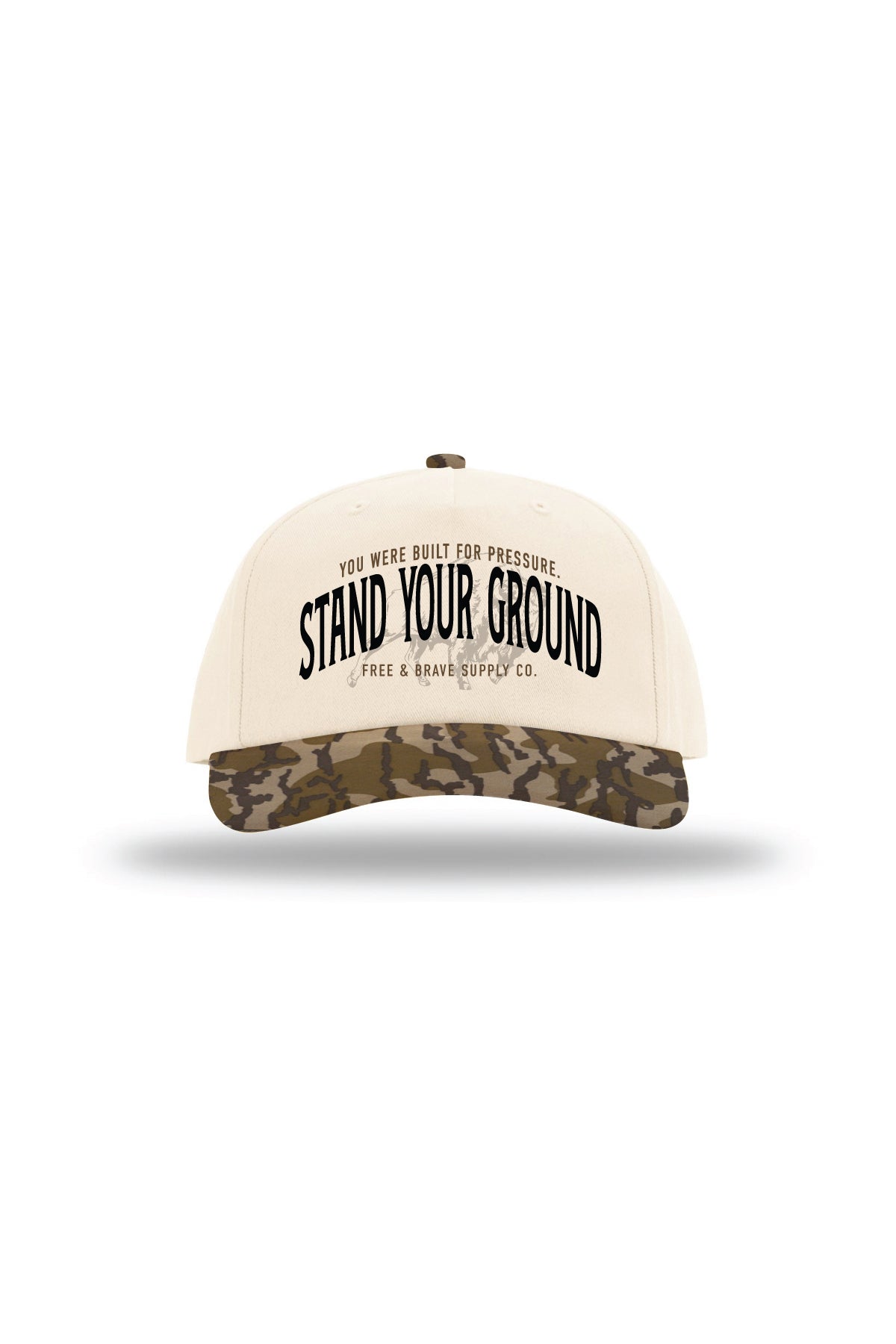 Stand Your Ground 5 Panel Camo Hat
