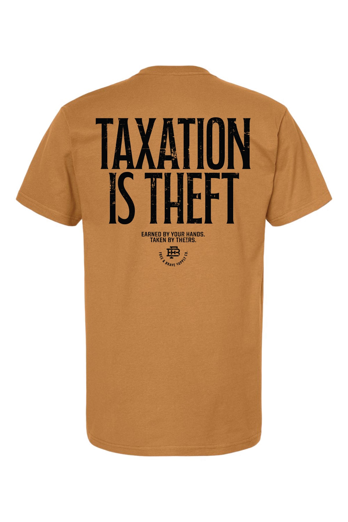 Taxation is Theft Text Tee