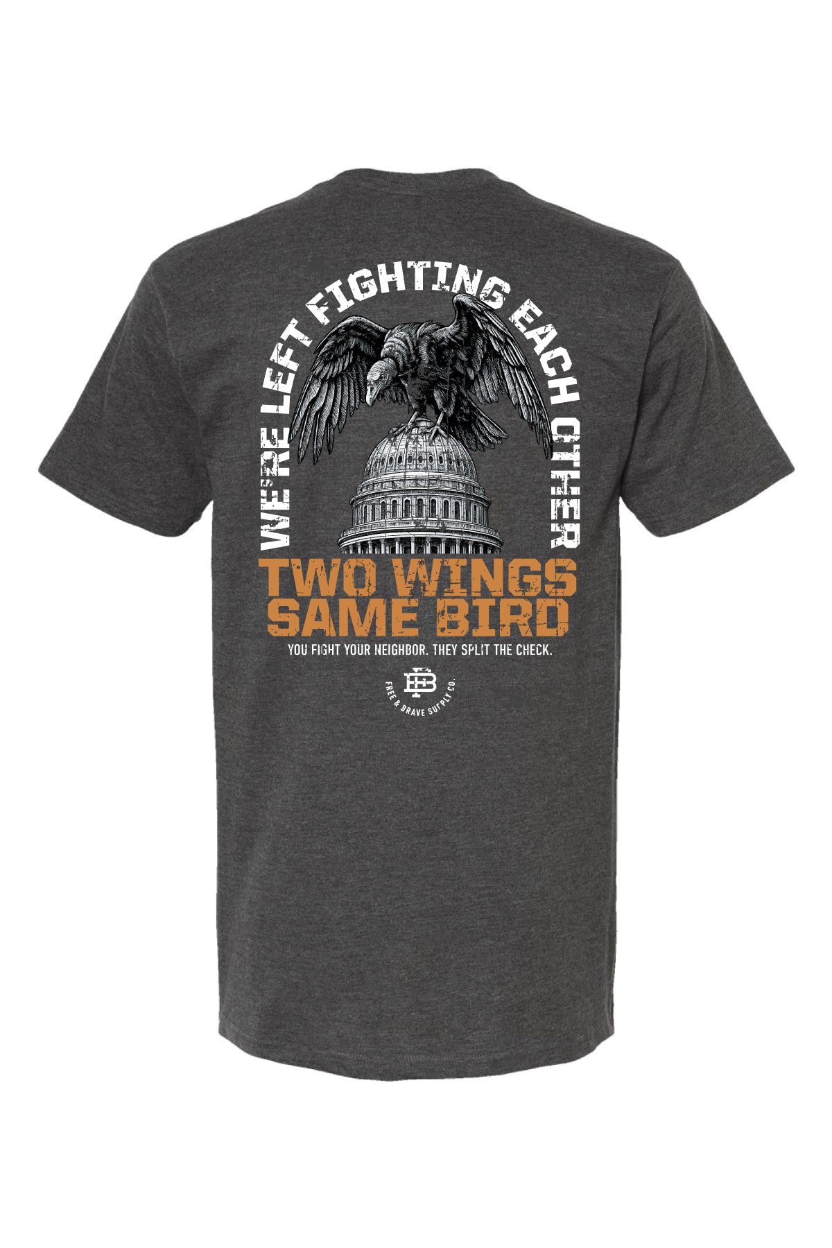Two Wings, Same Bird Tee