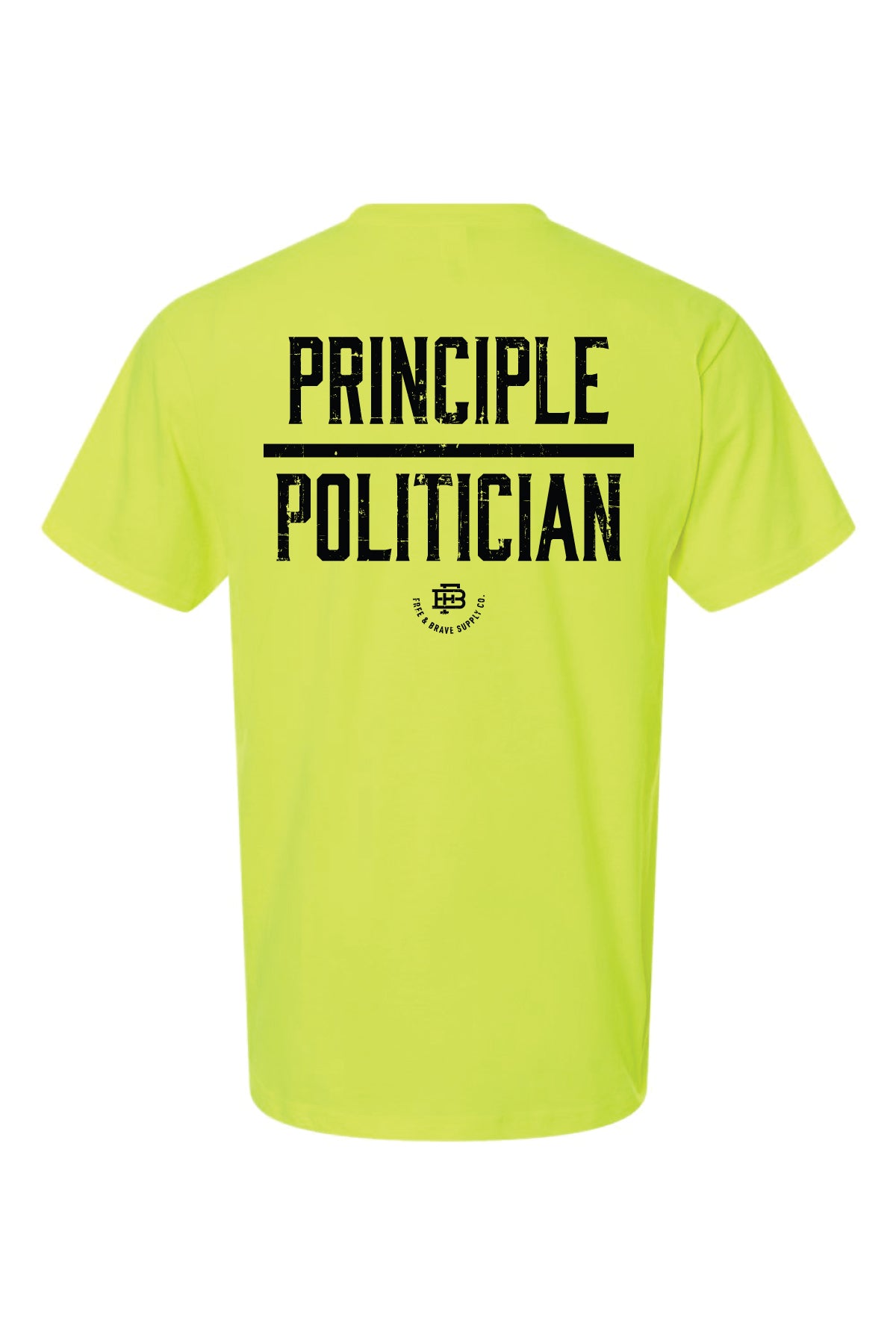 Principle Over Politician