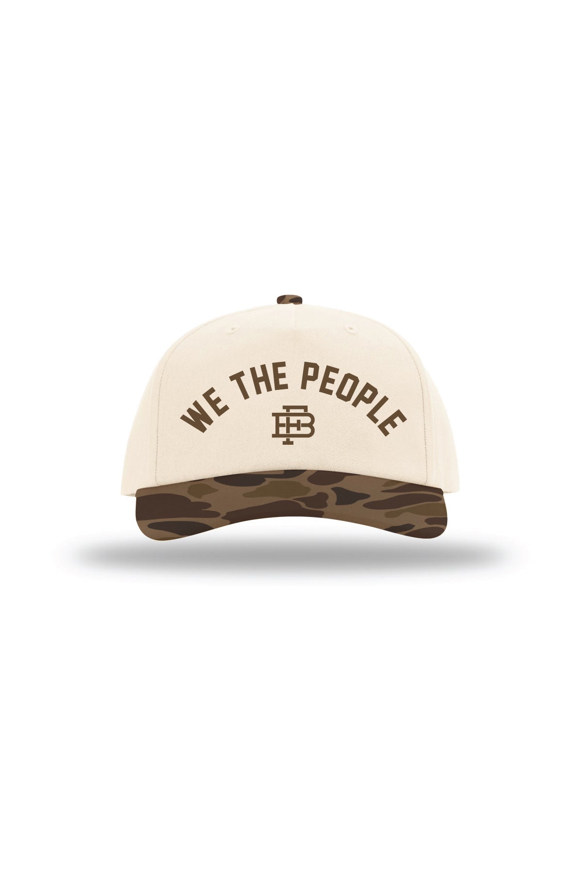 We The People 5 Panel Camo Hat