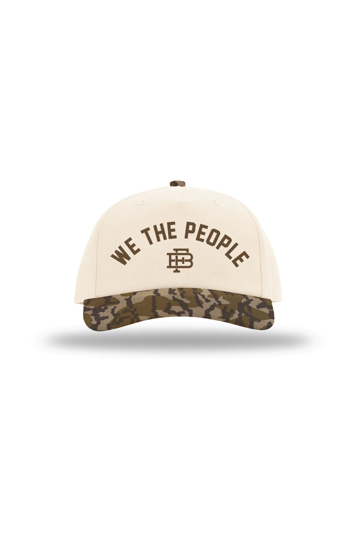 We The People 5 Panel Camo Hat